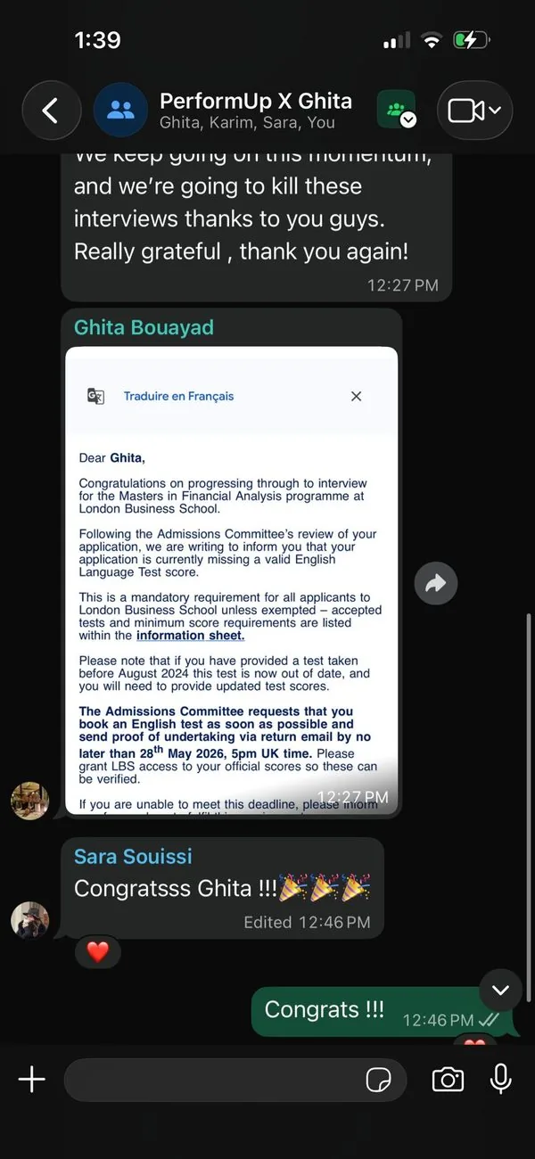 Ghita - LBS Offer